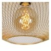 LAMPA DRUCIANA NOWOCZESNA INDUSTRIALNA METALOWA LUCIDE MESH 21123/45/02