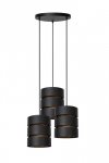 LAMPA NOWOCZESNA METALOWA CZARNO ZŁOTA LUCIDE ROSAS 21433/13/30