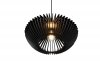 LAMPA WISZĄCA DREWNIANA CZARNA BOHO NATURAL EKO DO SALONU SYPIALNI NAD STÓŁ COLINO 315900132 TRIO