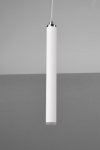 LAMPA WISZĄCA LED BIAŁA TUBY SOPLE NA LISTWIE DO SALONU SYPIALNI JADALNI  TUBULAR 321611131 TRIO