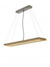 LAMPA WISZĄCA DREWNIANA LED NAD STÓŁ DO KUCHNI JADALNI BRAD 323710130 TRIO