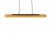LAMPA WISZĄCA DREWNIANA LISTWA BELKA DOTYKOWA WŁĄCZANA NA DOTYK ŚCIEMNIALNA NAD STÓŁ DO KUCHNI JADALNI KERALA 341610132 TRIO