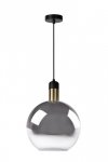 LAMPA WISZĄCA SZKLANA KULA DO KUCHNI SYPIALNI JADALNI LUCIDE JULIUS 34438/28/65