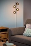 LAMPA PODŁOGOWA NOWOCZESNA SZKLANE KULE LUCIDE TYCHO 45774/04/30