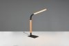 LAMPKA STOŁOWA BIURKOWA NOWOCZESNA LED Z DREWNEM NORRIS 545210132 TRIO