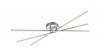 LAMPA SUFITOWA LED NOWOCZESNA DO POKOJU SALONU TIRIAC 671610307 TRIO