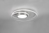 PLAFON LED STEROWANY PILOTEM NOWOCZESNY DO SALONU SYPIALNI KUCHNI YAVA 672310207 TRIO