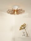 LAMPA DREWNIANA DEKORACYJNA LUCIDE ZIDANE 77184/45/31