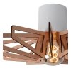 LAMPA DREWNIANA DEKORACYJNA LUCIDE ZIDANE 77184/45/31