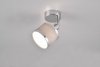 KINKIET PLAFON SPOT REFLEKTOR CHROM Z ABAŻUREM DO SALONU POKOJU SYPIALNI AROSA 812100106 TRIO
