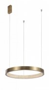 LAMPA WISZĄCA ZŁOTA LED RING OBRĘCZ DO SALONU SYPIALNI LUCES EXCLUSIVAS ORITO LE41725