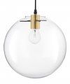 LAMPA WISZĄCA CZARNO ZŁOTA SZKLANA LUCES EXCLUSIVAS UPATA LE41813