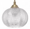 KINKIET ZŁOTY SZKLANY GLAMOUR DO SALONU SYPIALNI LUCES EXCLUSIVAS ALCALA LE41856