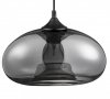 LAMPA WISZĄCA GRAFITOWY SZKLANY KLOSZ DO KUCHNI JADALNI SALONU NAD STÓŁ LUCES EXCLUSIVAS CANTOS LE41941
