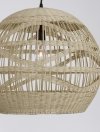 LAMPA WISZĄCA NATURAL EKO RATTANOWA DO SALONU JADALNI KUCHNI W STYLU BOHO LUCES EXCLUSIVAS REYNOSA LE42946