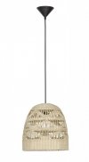 LAMPA WISZĄCA NATURAL EKO RATTANOWA DO SALONU JADALNI KUCHNI W STYLU BOHO LUCES EXCLUSIVAS REYNOSA LE42948