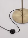 LAMPA PODŁOGOWA STOJĄCA STARE ZŁOTO MOSIĄDZ LUCES EXCLUSIVAS BADESI LE43354
