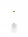 LAMPA WISZĄCA MOSIĄDZ ZŁOTA SZKLANA DO SALONU SYPIALNI KUCHNI JADALNI NAD STÓŁ LUCES EXCLUSIVAS ACUYO LE43355