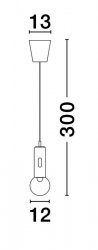 LUCES EXCLUSIVAS LAMPA BARBARA LE44550