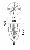 LUCES EXCLUSIVAS LAMPA CUTERVO LE44602