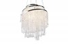 LAMPA WISZĄCA Z KRYSZTAŁKAMI GLAMOUR DO SYPIALNI SALONU POKOJU RL POMP R37349106 REALITY LEUCHTEN