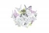 LAMPA DEKORACYJNA MOTYLE DO SALONU SYPIALNI BUTTERFLY R60213017 RL REALITY LEUCHTEN