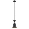 ARGON ARGON LUKKA 3896 LAMPA WISZÄCA 1 PĹ. CZARNY STRUKTURA, EL. CHROMOWANE