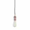 ITALUX ATRIUM DS-M-036 RED COPPER LAMPA WISZĄCA PATYNA BEZ KLOSZA DO SALONU 