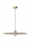 AZZARDO AZ5907 FREYA BEIGE LAMPA WISZĄCA FILCOWA BEŻOWA KLOSZ Z FILCU