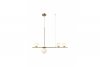 AZZARDO SANTANDER AZ4419 LAMPA WISZĄCA BIAŁO ZŁOTA NOWOCZESNA