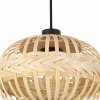 EGLO AMSFIELD 43864 LAMPA WISZĄCA DREWNIANA WIKLINOWA EKO VINTAGE 