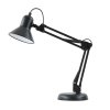 ITALUX TIAGO TB-29743-BK LAMPKA BIURKOWA KREŚLARSKA CZARNA REGULOWANA GABINETOWA