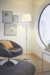 EGLO CONESA 95686 LAMPA PODŁOGOWA BIAŁY ABAŻUR DO CZYTANIA