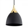 ARGON MURANO 4905 LAMPA WISZĄCA CZARNO ZŁOTA