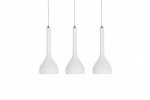 AZZARDO SOUL AZ0275 LAMPA WISZĄCA MINIMALISTYCZNA BIAŁA POTRÓJNA
