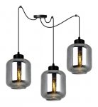 Lampa wisząca ze szklanymi kloszami - SPIDER NOVALJA 2395/3 LIGHT HOME