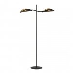 LAMPA PODŁOGOWA CZARNA EMIBIG LOTUS LP2 BLACK/GOLD