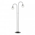 LAMPA PODŁOGOWA NOWOCZESNA KULE EMIBIG ARCHI LP2 BL TRANSPARENT oprawa oświetleniowa