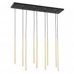 LAMPA WISZĄCA TUBA NAD STÓŁ BAR WYSPĘ DO KUCHNI JADALNI EMIBIG SELTER 9 GOLD  oprawa oświetleniowa