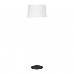 TK LIGHTING MAJA BLACK/WHITE 5547 LAMPA PODŁOGOWA CZARNA Z BIAŁYM ABAŻUREM