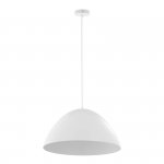TK LIGHTING FARO NEW WHITE L 6003  LAMPA WISZĄCA METALOWA BIAŁA 50CM