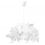 LAMPA BIAŁE MOTYLE MOTYLKI DEKORACYJNA DO POKOJU DZIEWCZYNKI LIGHT PRESTIGE FARFALLA LP-3439/1P WHITE