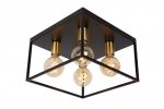 LAMPA METALOWA LOFT INDUSTRIALNA NA ŻARÓWKI DEKORACYJNE EDISON LUCIDE RUBEN 00124/14/30