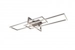 LAMPA SUFITOWA LED PLAFON NOWOCZESNY NIKIEL MATOWY DO SALONU KUCHNI POKOJU SALINAS 620310307 TRIO