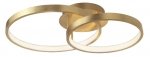 ZŁOTA LAMPA LED NOWOCZESNA RING DO SALONU SYPIALNI LUCES EXCLUSIVAS NUEVE LE41708