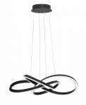 LAMPA LED NOWOCZESNA CZARNA DO SALONU SYPIALNI KUCHNI LUCES EXCLUSIVAS CHIAPAS LE42834