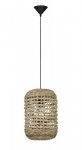 LAMPA WISZĄCA NATURAL EKO RATTANOWA DO SALONU JADALNI KUCHNI W STYLU BOHO  LUCES EXCLUSIVAS PARANA LE42953
