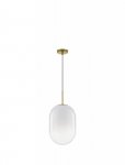 LAMPA WISZĄCA MOSIĄDZ ZŁOTA SZKLANA DO SALONU SYPIALNI KUCHNI JADALNI NAD STÓŁ LUCES EXCLUSIVAS ACUYO LE43355