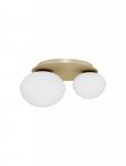 LAMPA ZŁOTA KULA BIAŁA LUCES EXCLUSIVAS BALAJU LE43682