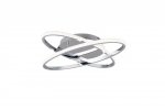 LAMPA SUFITOWA PLAFON LED DEKORACYJNY RINGI KOŁA DO SALONU SYPIALNI KUCHNI RL LANE R67802106 REALITY LEUCHTEN